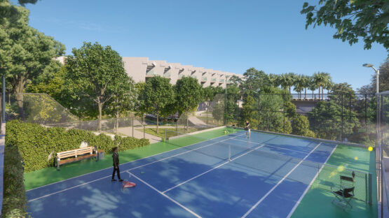 Hilltown Tennis Court