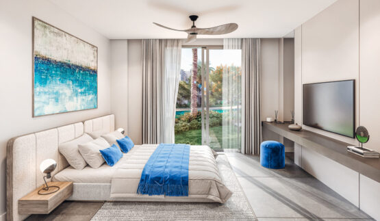 1-1 Garden Suit Bedroom