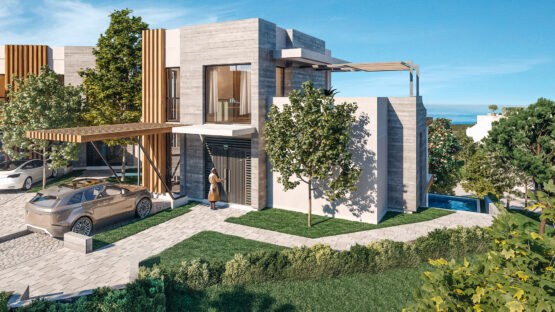 Limited Villas Facade Back