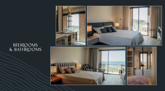 Schlaf- und Badezimmer